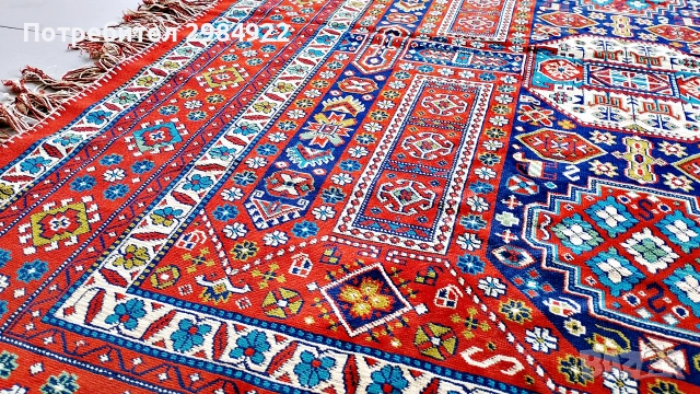 Турски арабски килим в перфектно състояние, снимка 9 - Килими - 55157565