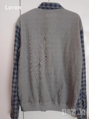 *Zara men*Мъжка готина риза каре с дълъг ръкав, снимка 9 - Ризи - 53467584
