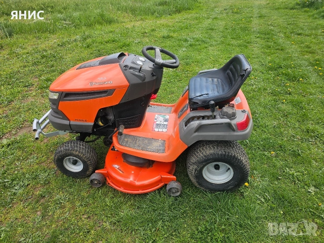 ТРАКТОРНА КОСАЧКА HUSQVARNA 21.КОНЯ. ПЕРФЕКТНА , снимка 7 - Градинска техника - 54295791