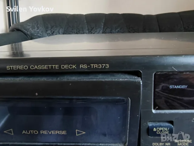 Продавам двукасетъчен дек Technics tr373, снимка 3 - Декове - 55437589