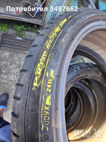 275 35 19 MICHELIN 2бр летни RUN FLAT , снимка 6 - Гуми и джанти - 54837925