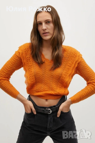 Блуза mango, снимка 2 - Блузи с дълъг ръкав и пуловери - 53951833