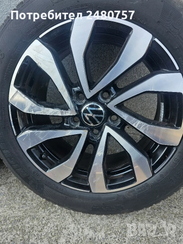 Алуминиеви джанти 16 цола за VW,Ауди,Шкода, снимка 3 - Гуми и джанти - 54995117