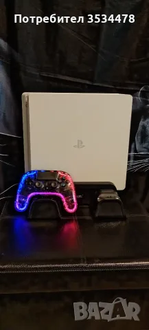 ps4 бял цвят Пълен комплект