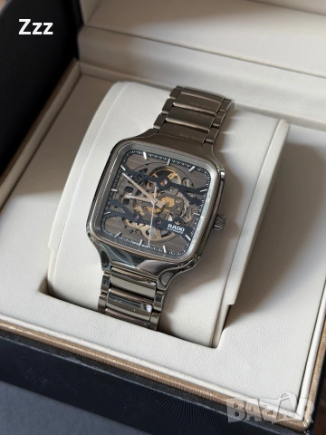 Автоматичен часовник Rado True Square 38mm, снимка 8 - Мъжки - 54811422