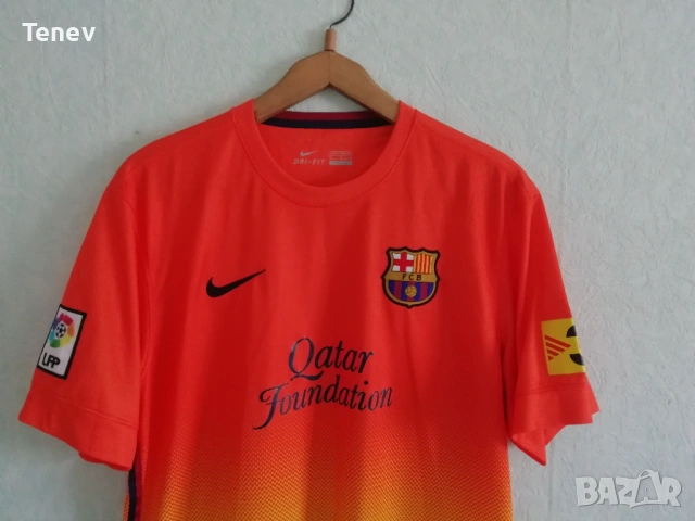Barcelona Puyol Nike 2012/2013 оригинална тениска фланелка Барселона Карлес Пуйол, снимка 5 - Тениски - 43356305