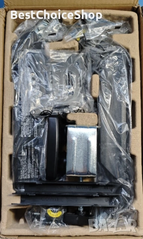 ErGear EGDS15B Стойка за 2 монитора, VESA 75x75 мм/100x100 мм, Регулируема, 17-32 инча, снимка 2 - Кабели и адаптери - 54214730