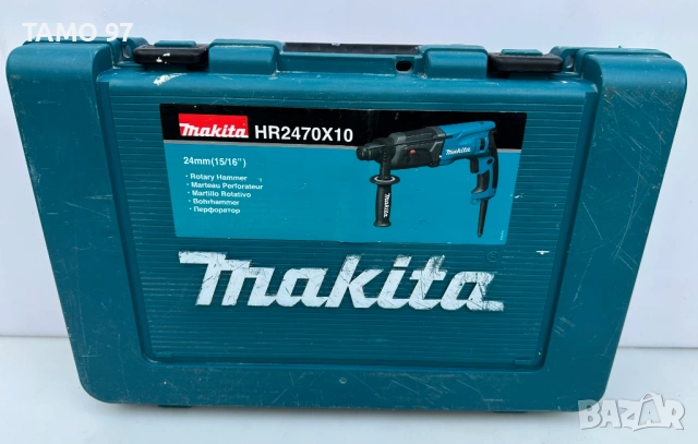 Makita HR2470 - Електрически перфоратор 780W 2.4J, снимка 6 - Перфоратори - 54655669