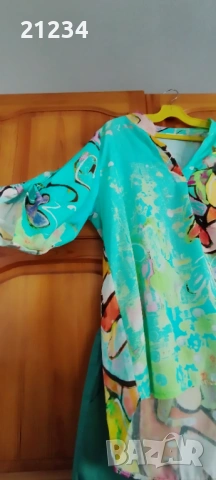 Летен дамски панталон и туника, снимка 2 - Туники - 54232141