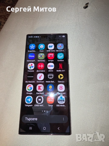 Продавам самсунг галакси s22 ултра, цвят боргунди, 512 gb. ram, 5G. , снимка 7 - Samsung - 54558600
