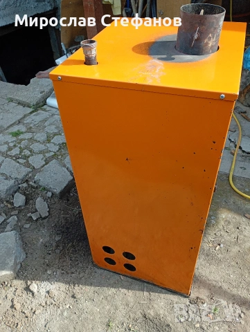 Котел Прити на твърдо гориво  30 KW, снимка 3 - Отоплителни печки - 54727641