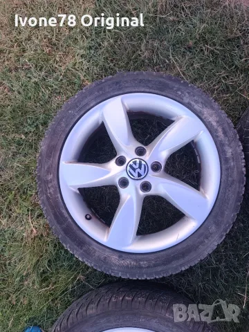 ПРОМОЦИЯ АЛУМИНИЕВИ ДЖАНТИ от AUDI VW 5x112 17 цола.Отлично състояние., снимка 4 - Гуми и джанти - 55587564
