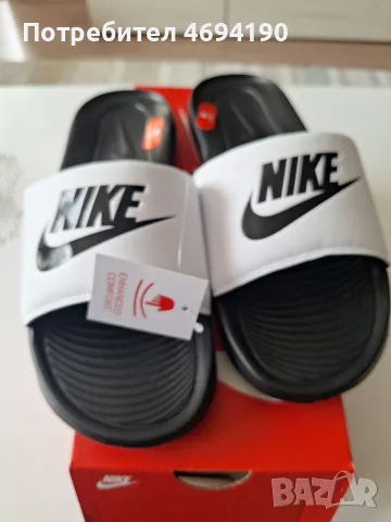 Оригинални мъжки чехли Nike, снимка 5 - Мъжки чехли - 55326042