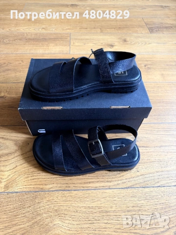 G-Star Raw Дамски Чисто Нови кожени сандали, снимка 9 - Сандали - 54610542