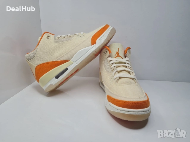 Кецове Air Jordan 3 Retro Чисто нови с кутия. , снимка 3 - Кецове - 54093122
