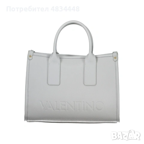 Дамска чанта тоут Valentino Foxy Re – Бяла / Polvere