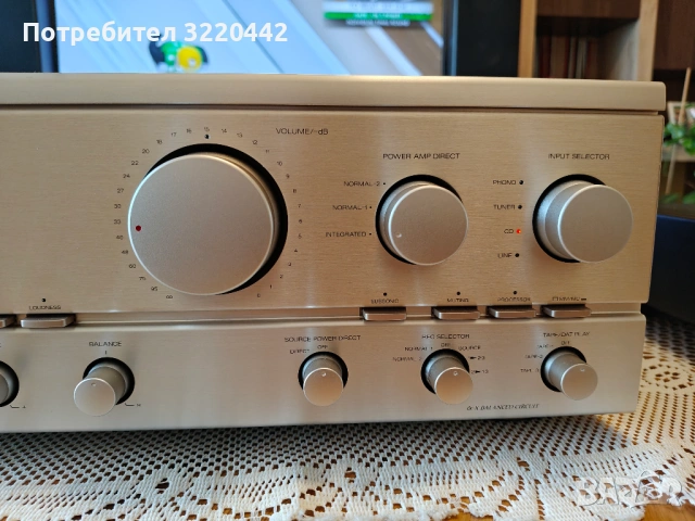 Усилвател SANSUI AU - α 607 KX, снимка 7 - Ресийвъри, усилватели, смесителни пултове - 54080383