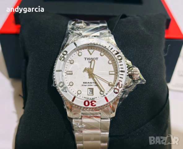 Tissot Seastar T120.210.11.011.00  Дамски часовник Starfish чисто нов с кутия книжки 100% оригинален