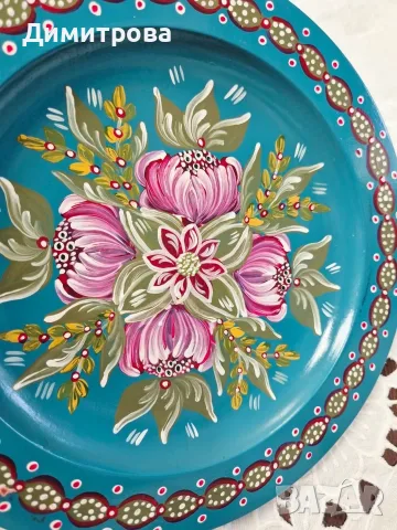 Ръчно рисувана декорация от дърво, снимка 4 - Декорация за дома - 55435237