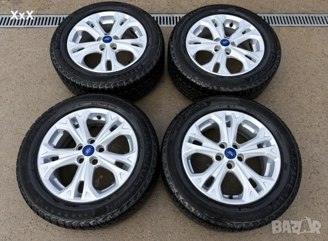 Джанти 5х108 17" с гуми, снимка 4 - Гуми и джанти - 54359044