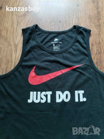 Nike Tank-New Jdi Swoosh - страхотен мъжки потник С, снимка 2 - Тениски - 54495857