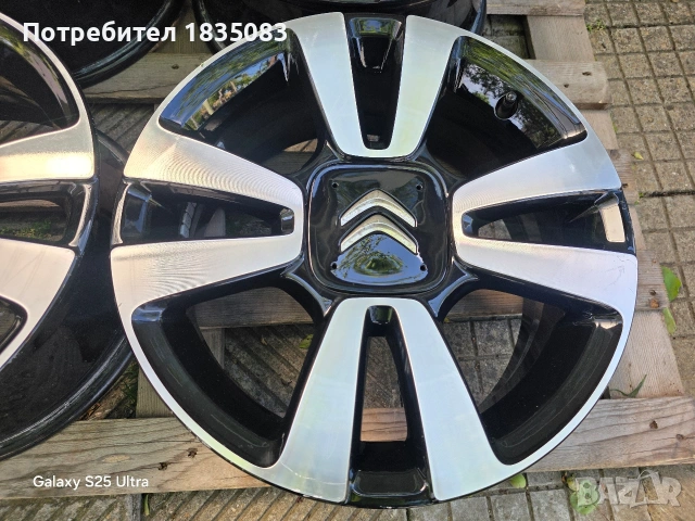 Лети джанти 16ки 4х108 Citroen, снимка 6 - Гуми и джанти - 54541730
