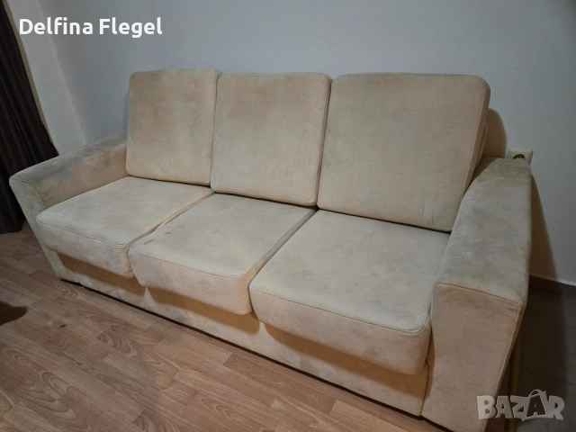 ПОДАРЯВАМ разтегателен диван (механизъм с ламели) – Слънчев бряг - Free sofa bed, снимка 2 - Дивани и мека мебел - 54342102