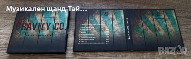 Компакт Дискове - Българска Музика: Gravity Co.- Lost Satellite - CD Digipack, снимка 4 - CD дискове - 54578757