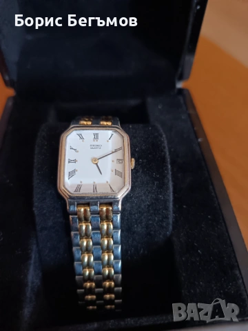 Дамско Сейко/Seiko Tank Quartz, снимка 6 - Дамски - 53982442
