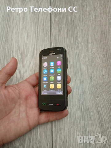 Nokia C6-00 Black Запазен, снимка 2 - Nokia - 54571190