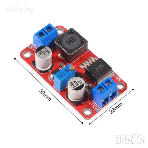 DC-DC Boost конвертор XL6019 5A, 3V-35V към 5V-40V, регулируем за Arduino LED и соларни панели 10391, снимка 5 - Друга електроника - 54691951