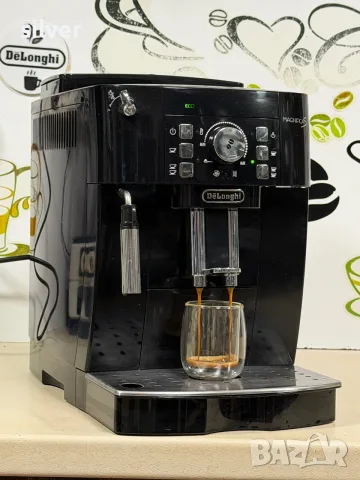 Кафемашина кафе автомат delonghi magnifica S с гаранция, снимка 5 - Кафемашини - 55325214