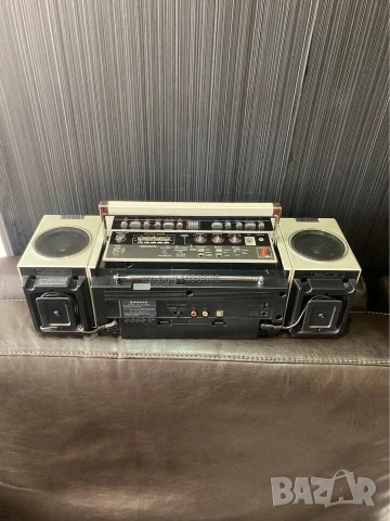 SANYO M-W24K VINTAGE RETRO BOOMBOX радио касетофон, снимка 11 - Радиокасетофони, транзистори - 55136926