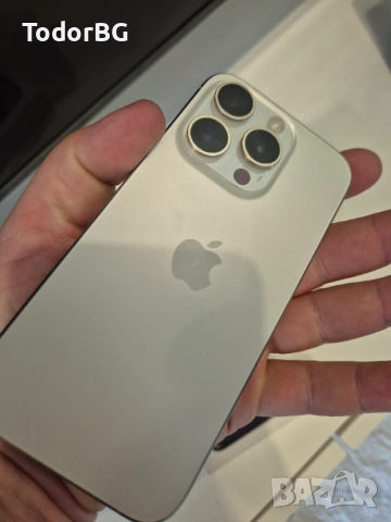 Apple Iphone 15 pro 512gb white titanium Отлично състояние Гаранция, снимка 7 - Apple iPhone - 54533014