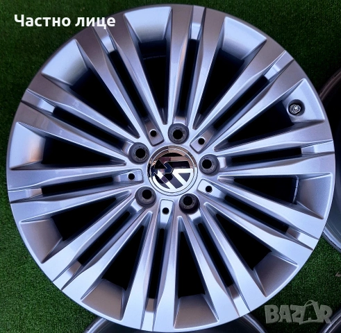 Продавам 4бр 17-ки джанти за Фолксваген Пасат, Тигуан, Туран, Голф, Ти-рок , снимка 3 - Гуми и джанти - 55013629