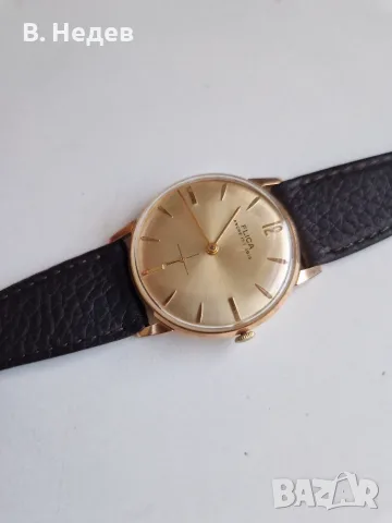 FLICA, 17 jewels, cal. FHF 82, Au 10, Swiss, slim-line, TOP! Буквално нов!, снимка 2 - Мъжки - 55603495