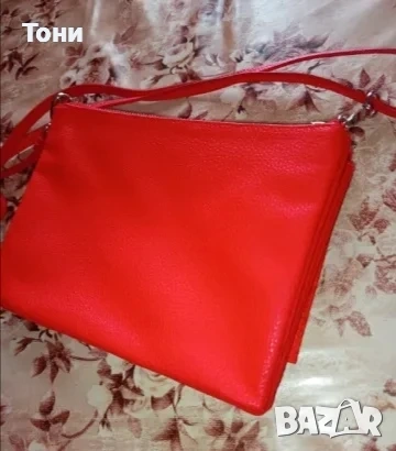 H&M Нова Кожена Дамска Чанта, снимка 4 - Чанти - 55157751