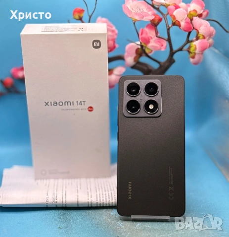 ГАРАНЦИОНЕН!!! Xiaomi 14T, 12GB RAM, 256GB, 5G, Titan Black  , снимка 2 - Xiaomi - 54177624