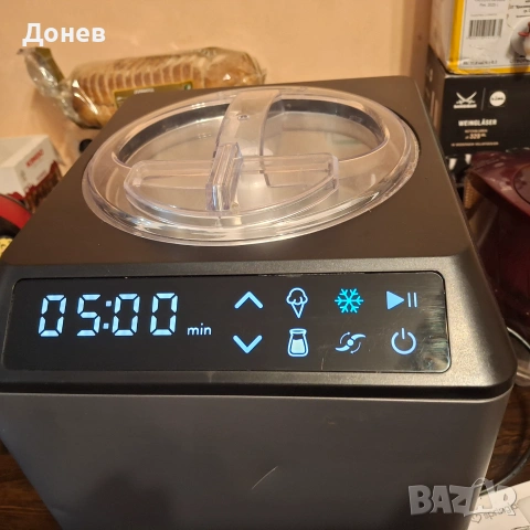 Машина за сладолед със компресор и тъч, снимка 2 - Други - 54989103
