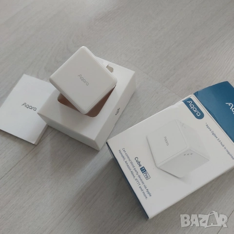 Aqara Cube T1 Pro – Смарт контролер (Zigbee 3.0, HomeKit, Matter), снимка 5 - Друга електроника - 54645667