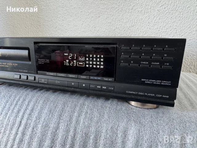 SONY CDP-M48 CD ПЛЕЪР, снимка 4 - Аудиосистеми - 55530352