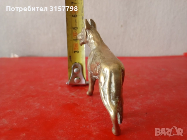 Статуетка куче, снимка 2 - Други ценни предмети - 54340913