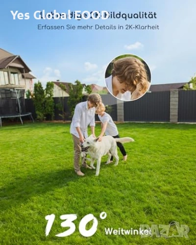 2 бр WiFi камери COOAU 2K нощно цветно PIR, снимка 3 - Друга електроника - 54299892