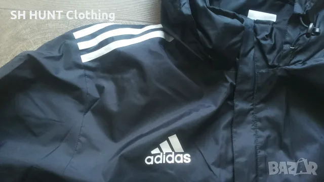 Adidas Rain Jacket Размер L яке вятърно устойчиво 6-69, снимка 5 - Якета - 55421213