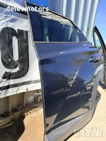 77004N7005 задна лява врата сива от Hyundai Tucson 1.6 T-GDi Hybrid, двигател G4FT 180 кс., 4x4, снимка 4 - Части - 54334667
