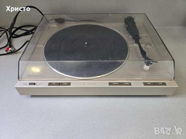 💿🎶 Denon Dp-23F 🎶🔊quartz , снимка 2 - Грамофони - 54558829