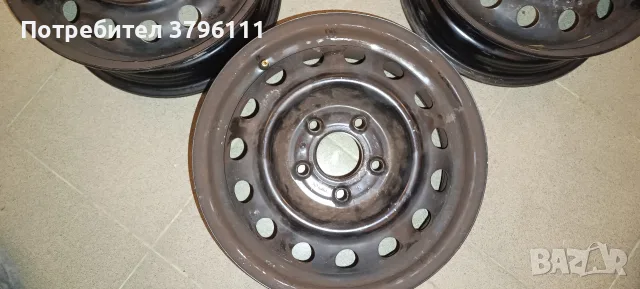 5х114.3 15 Железни Джанти , снимка 2 - Гуми и джанти - 55494069