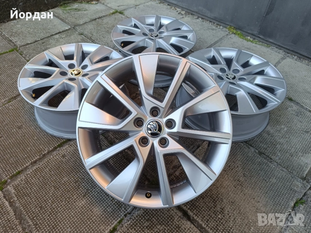 ОРИГИНАЛНИ джанти 17 ' цола 5x100 57,1 Skoda Kamiq Scala Fabia / Шкода Камик Скала Фабиа