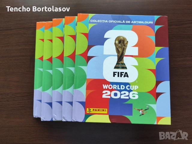Panini FIFA World Cup 2026 – Албум с твърди корици (Hardcover)