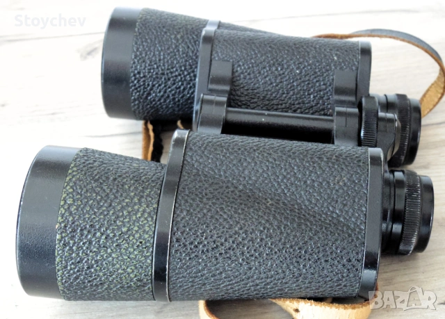 Бинокъл Carl Zeiss Jena Jenoptem 10x50w 1977г., снимка 4 - Оборудване и аксесоари за оръжия - 50158941